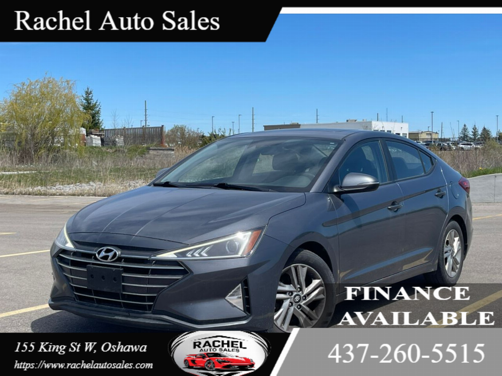 Gray 2019 Hyundai Elantra Sedan Automatic