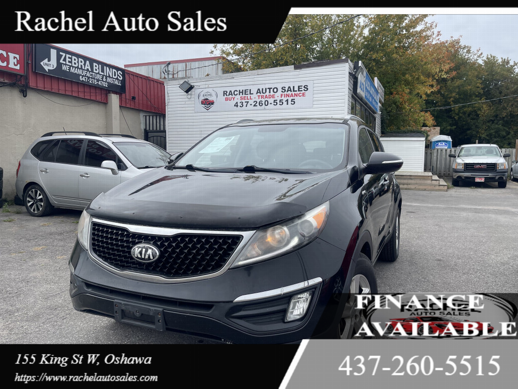 Black 2014 Kia Sportage SUV / Crossover All-Wheel Drive Automatic
