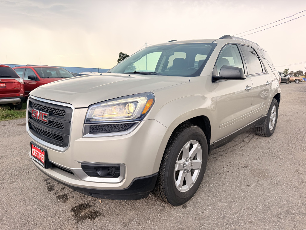 Silver 2014 GMC Acadia SUV / Crossover Front-Wheel Drive Automatic