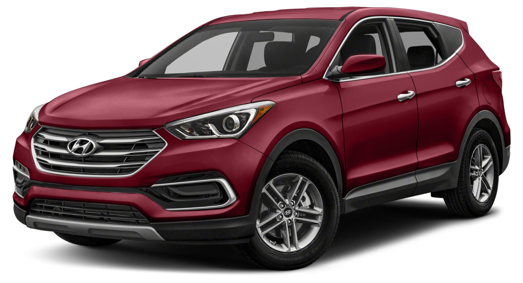 Red 2018 Hyundai Santa Fe Sport 2.4L FWD SUV / Crossover Front-Wheel Drive Automatic