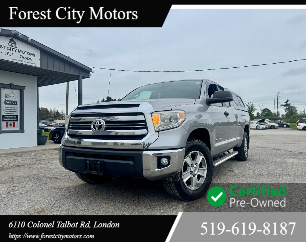 Silver 2016 Toyota Tundra Pickup Truck 4X2 Automatic