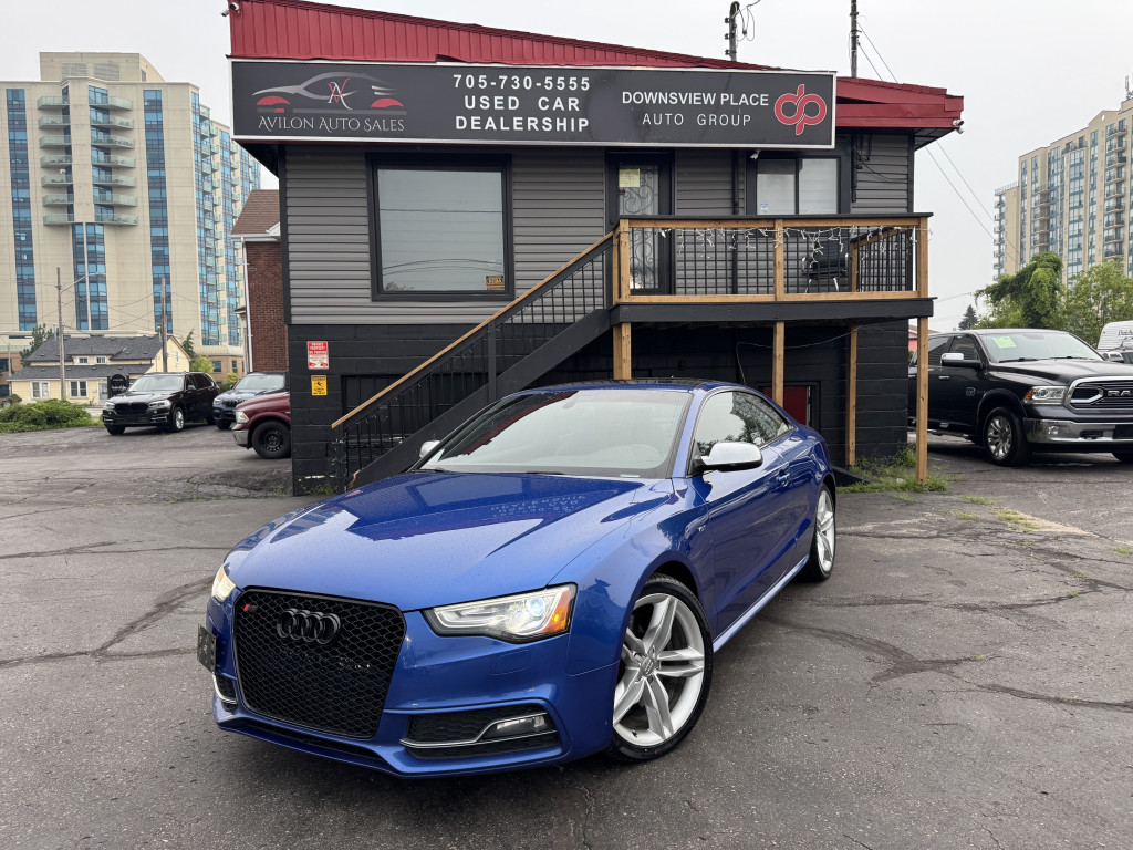 Black 2016 Audi S5 Coupe Automatic