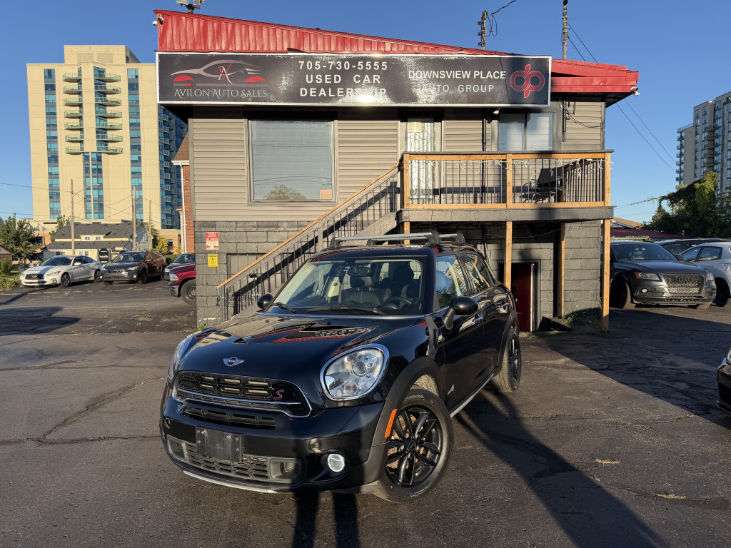 Black 2016 MINI Countryman SUV / Crossover All-Wheel Drive Automatic