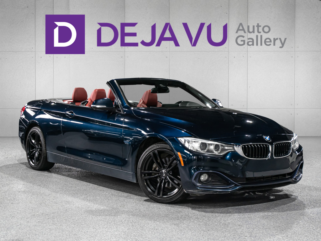 Dark Blue 2016 BMW 4 Series 428i xDrive Convertible AWD Convertible All-Wheel Drive Automatic