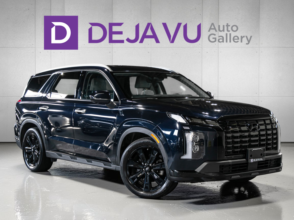 Black 2023 Hyundai Palisade Urban AWD with 7 Passenger Seating SUV / Crossover Automatic