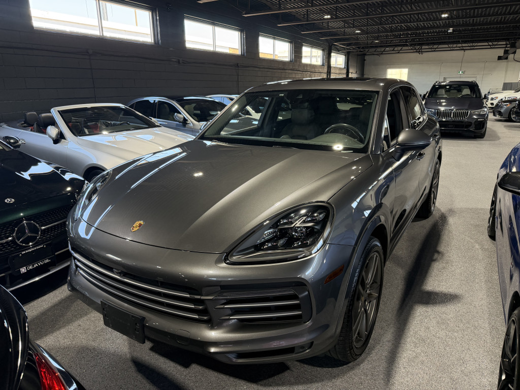 Gray 2021 Porsche Cayenne S AWD SUV / Crossover All-Wheel Drive Automatic