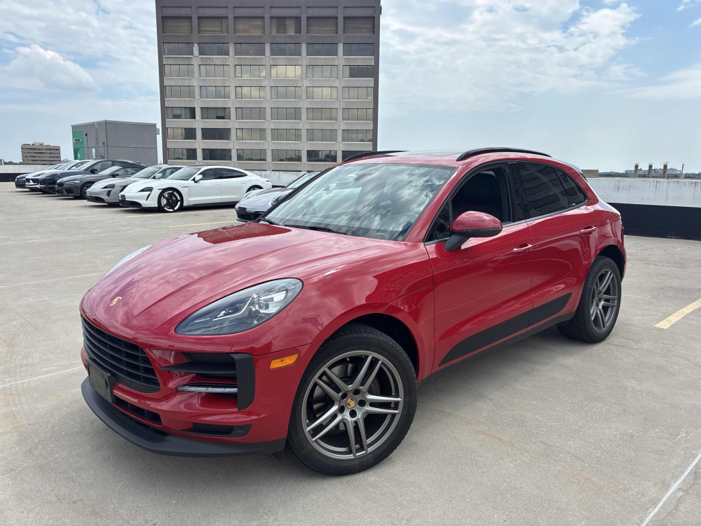 White 2020 Porsche Macan SUV / Crossover All-Wheel Drive Automatic