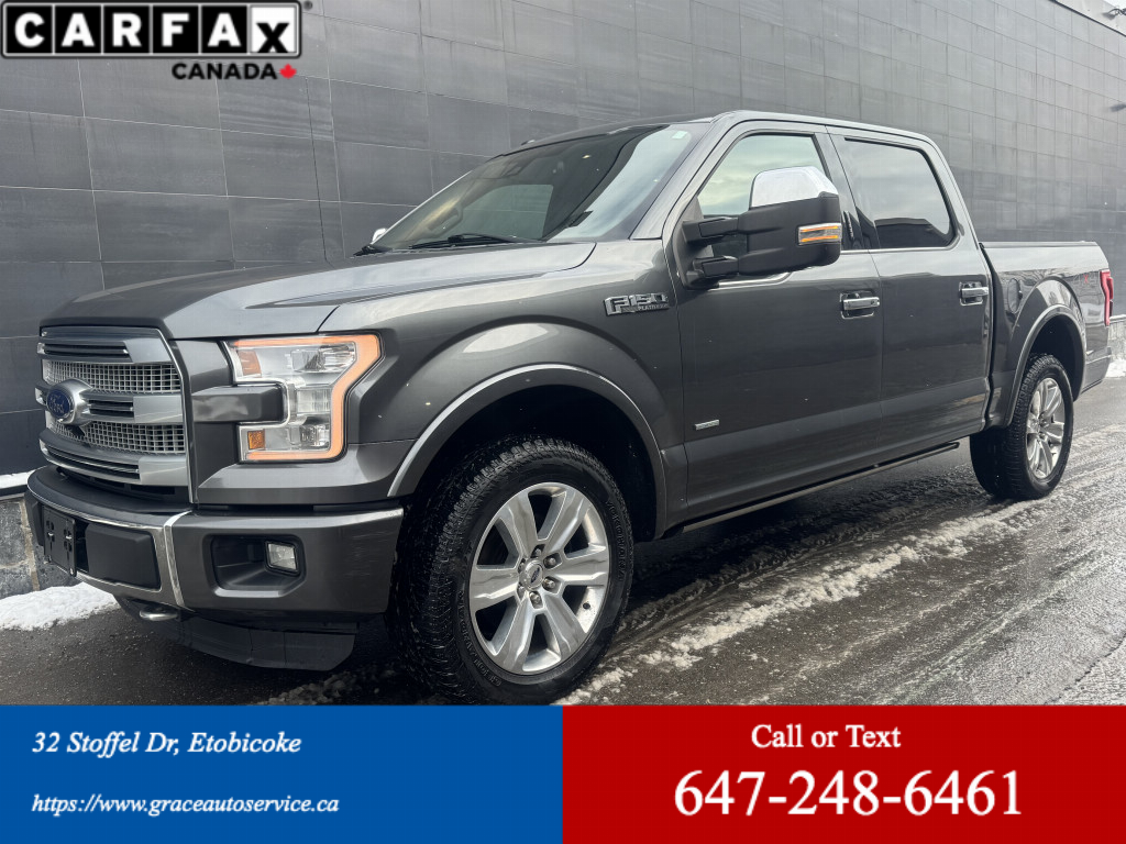 2016 Ford F-150 Platinum SuperCrew 4WD