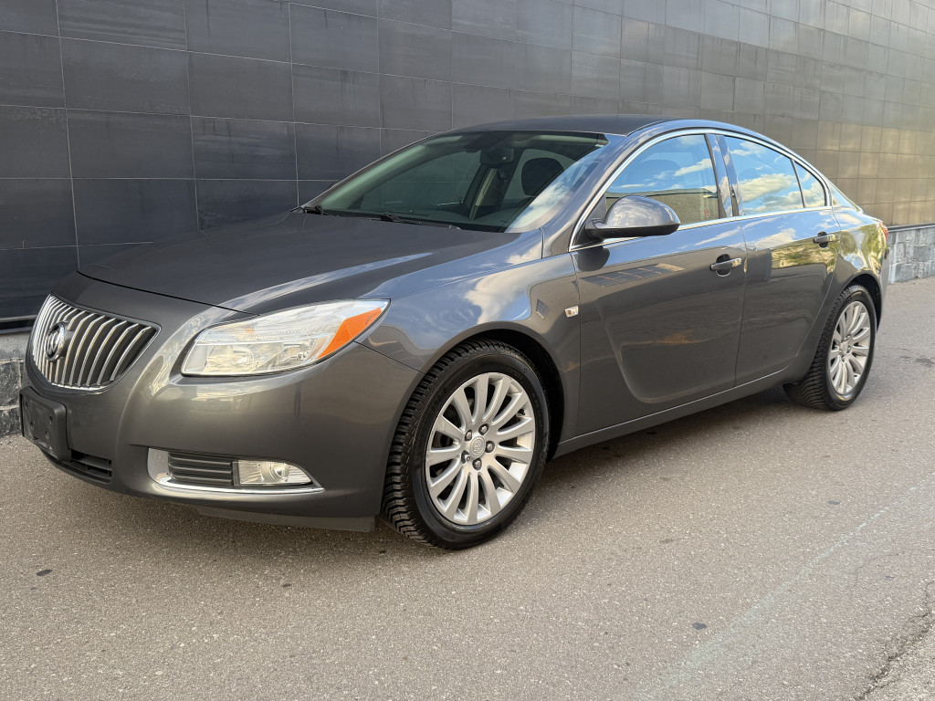 Gray 2011 Buick Regal Sedan Front-Wheel Drive Automatic