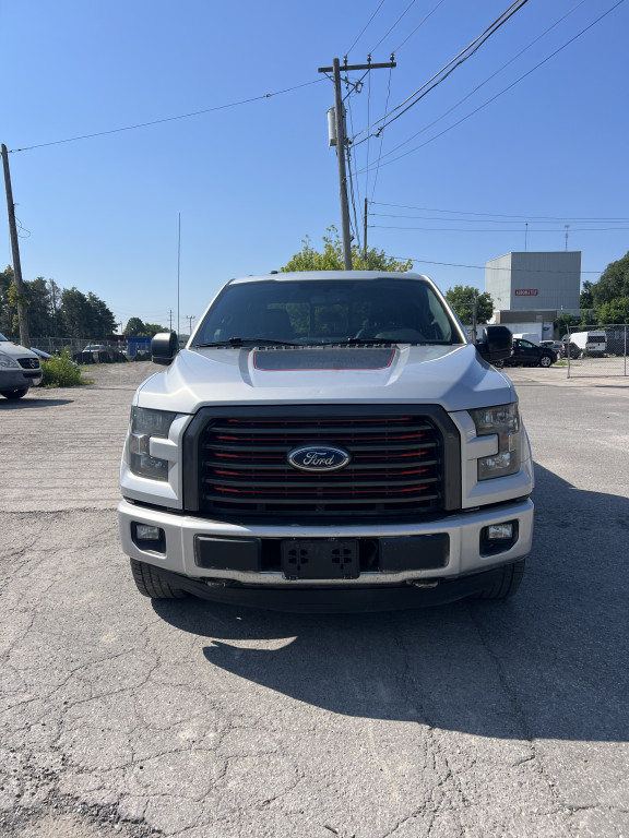 Black 2016 Ford F-150 Pickup Truck Four-Wheel Drive Automatic