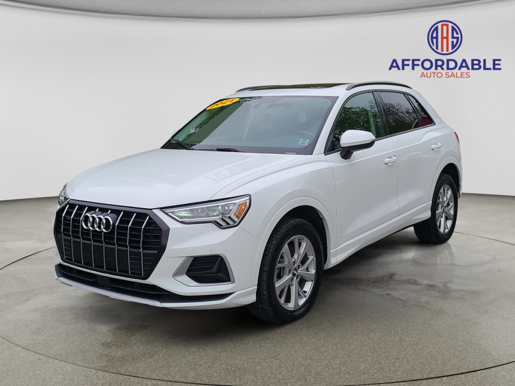 White 2021 Audi Q3 quattro Komfort 40 TFSI SUV / Crossover Automatic