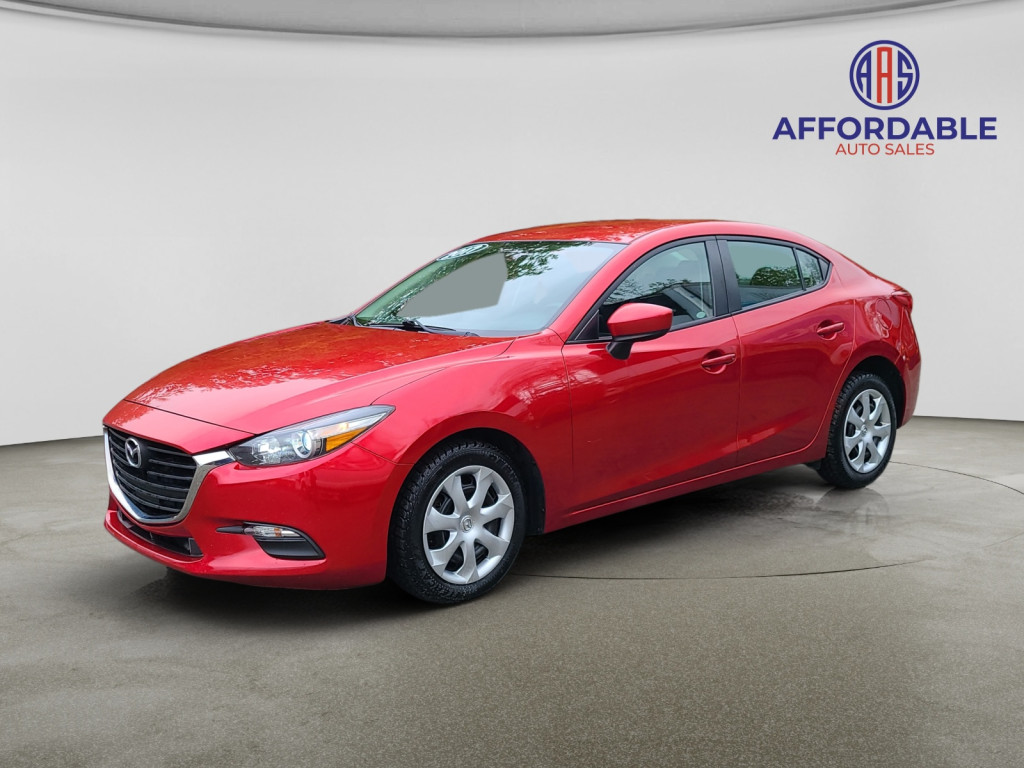 Red 2017 Mazda MAZDA3 GX Sedan Automatic