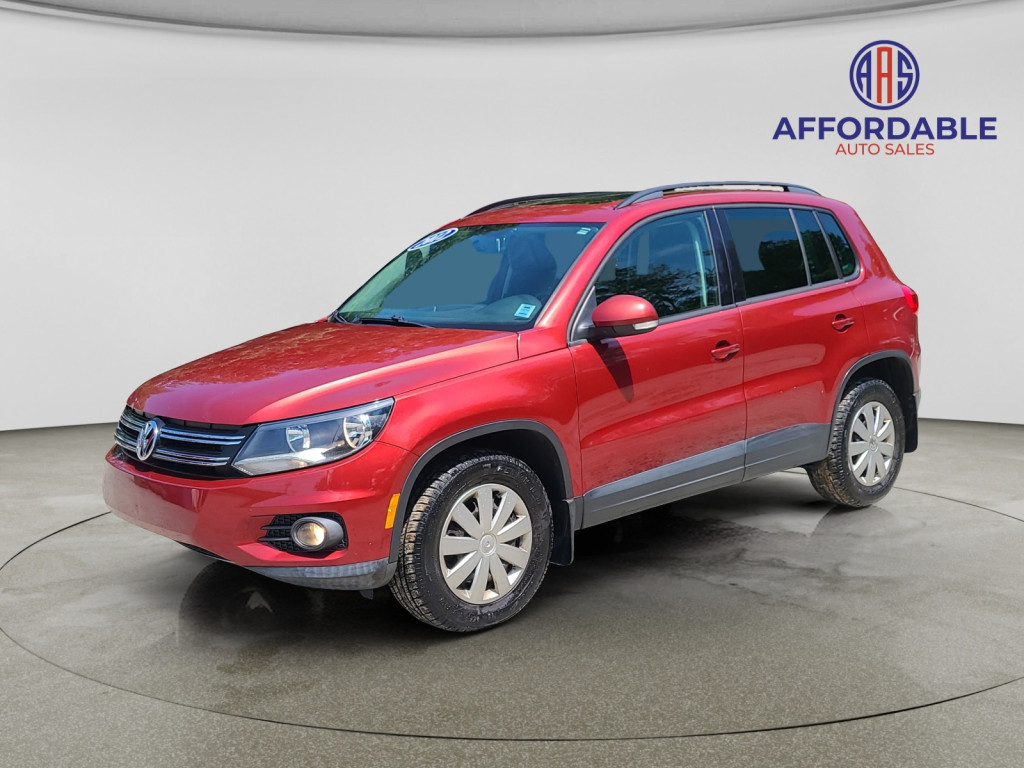 Red 2012 Volkswagen Tiguan SUV / Crossover Front-Wheel Drive Automatic