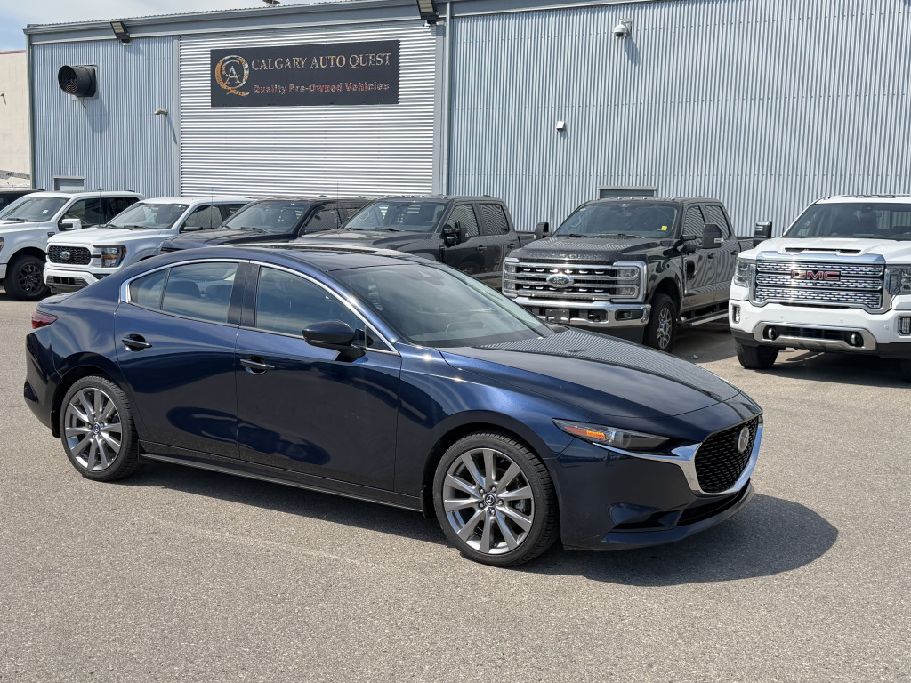 Blue 2019 Mazda MAZDA3 Sedan Automatic