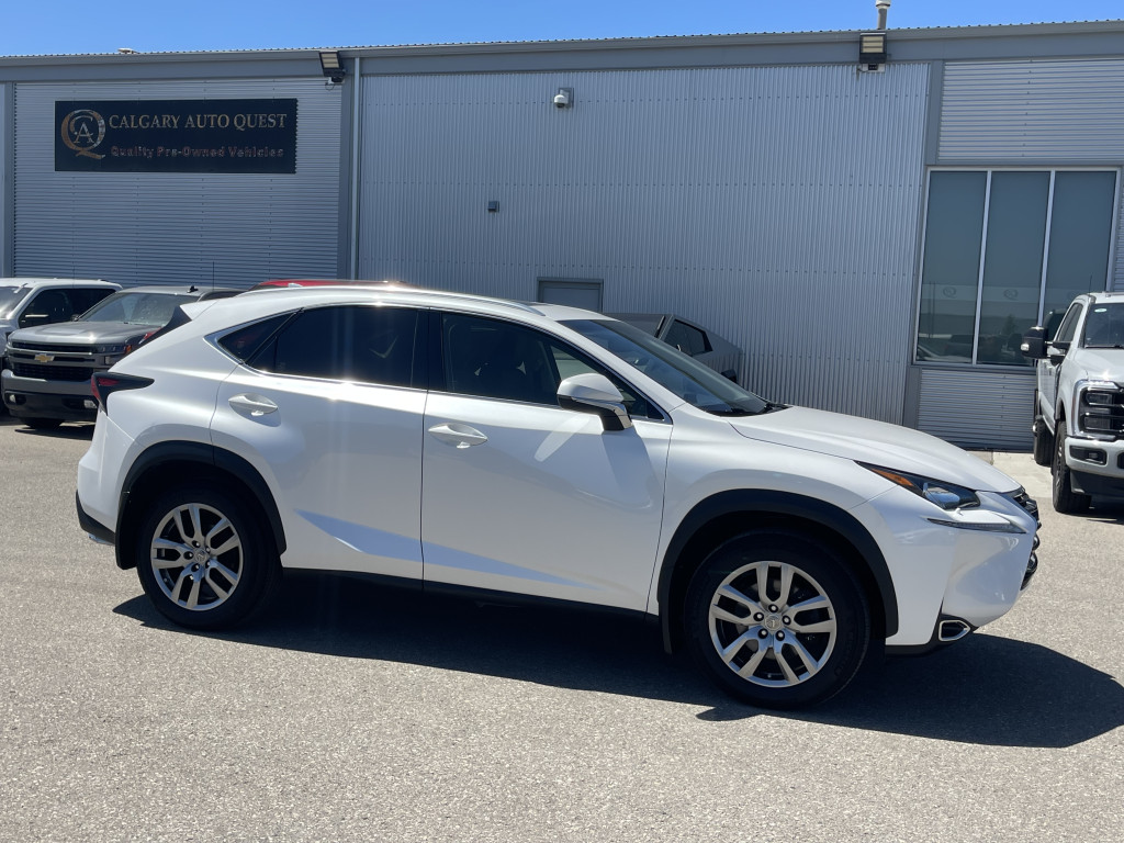 White 2016 Lexus NX SUV / Crossover All-Wheel Drive Automatic