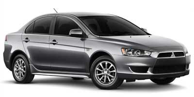 Silver 2012 Mitsubishi Lancer Sedan All-Wheel Drive Automatic