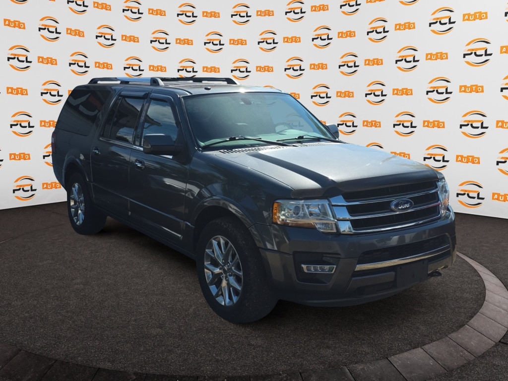 Gray 2015 Ford Expedition SUV / Crossover Four-Wheel Drive Automatic