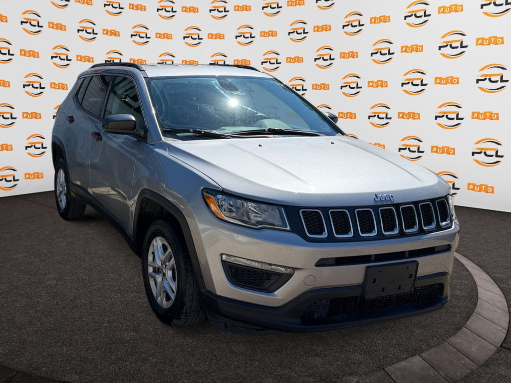 Silver 2019 Jeep Compass SUV / Crossover Four-Wheel Drive Automatic
