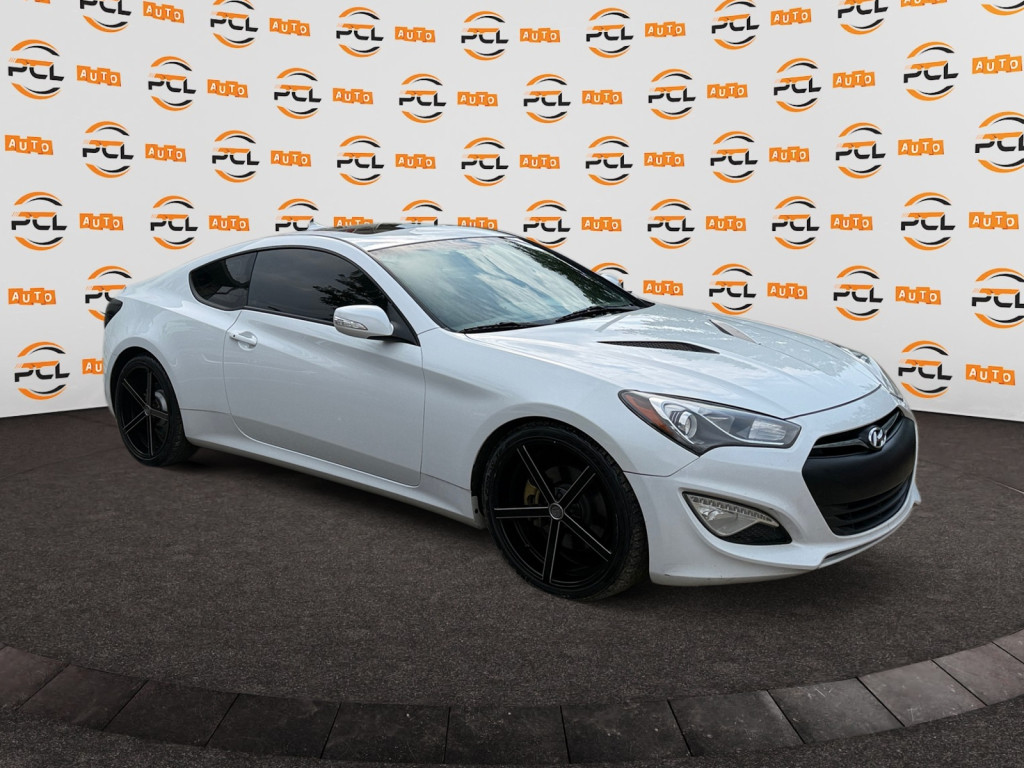 White 2016 Hyundai Genesis Coupe Coupe Manual