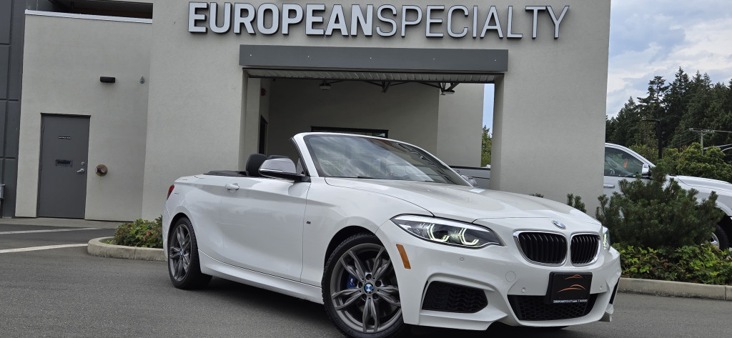 White 2018 BMW 2 Series Convertible All-Wheel Drive Automatic