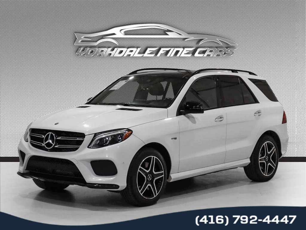 White 2018 Mercedes-Benz GLE AMG GLE 43 4MATIC SUV / Crossover All-Wheel Drive Automatic