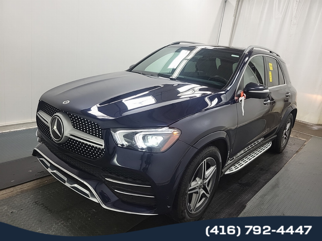 Blue 2022 Mercedes-Benz GLE 450 Crossover 4MATIC SUV / Crossover All-Wheel Drive Automatic