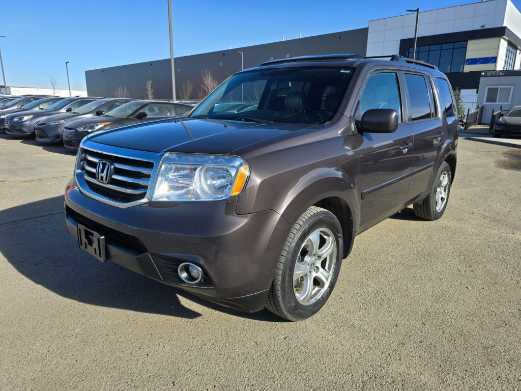 Brown 2015 Honda Pilot EX-L with DVD 4WD SUV / Crossover Four-Wheel Drive Automatic
