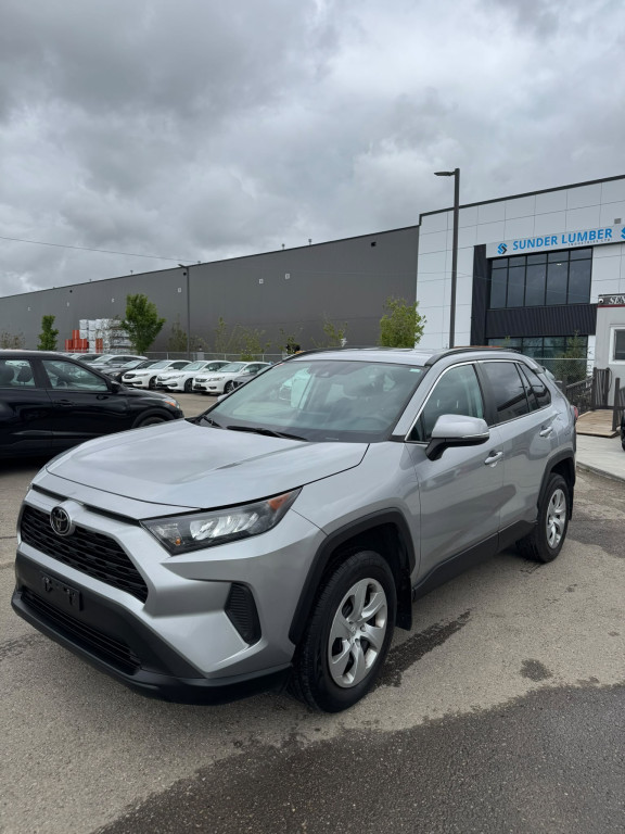 Gray 2021 Toyota RAV4 LE AWD SUV / Crossover All-Wheel Drive Automatic