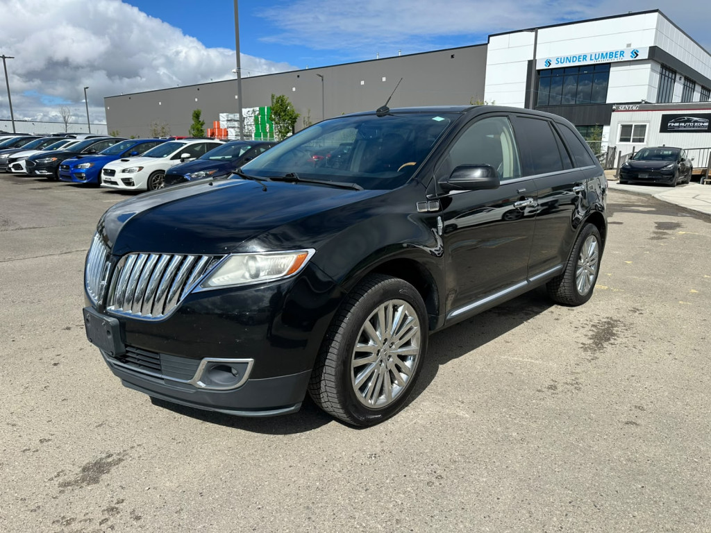 Black 2011 Lincoln MKX AWD SUV / Crossover All-Wheel Drive Automatic