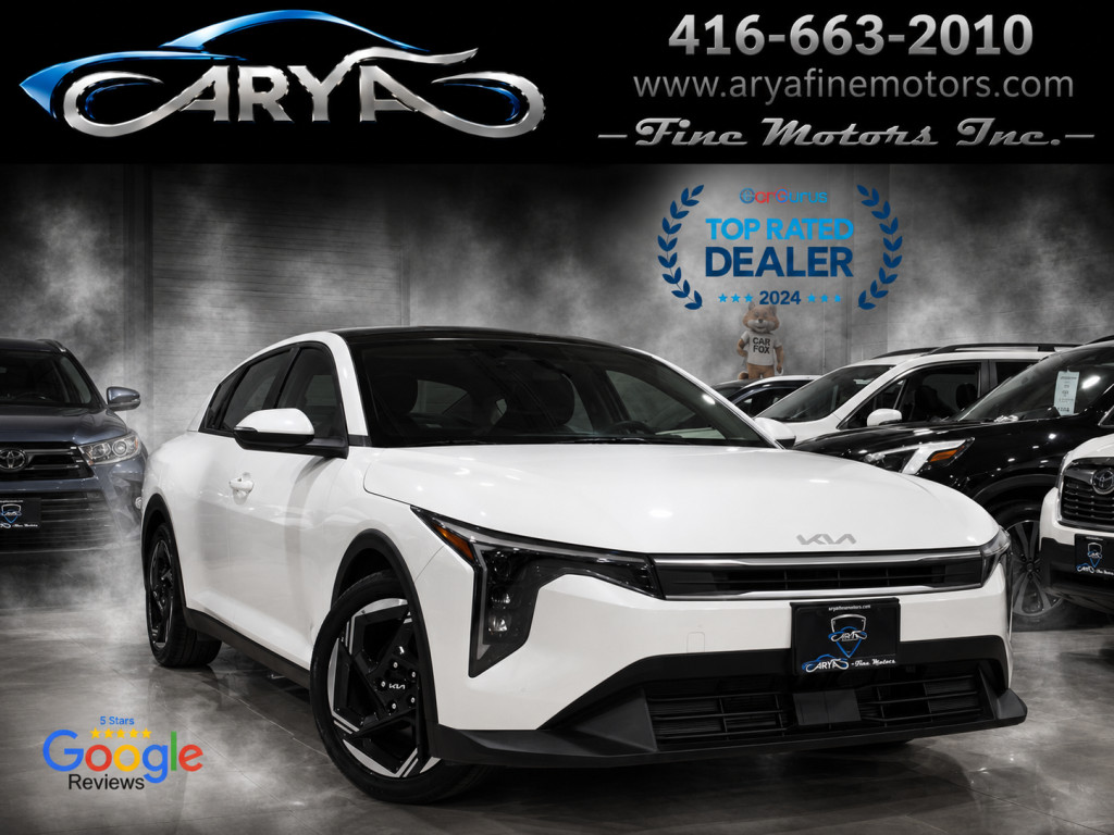 White 2025 Kia K4 Sedan Front-Wheel Drive Automatic