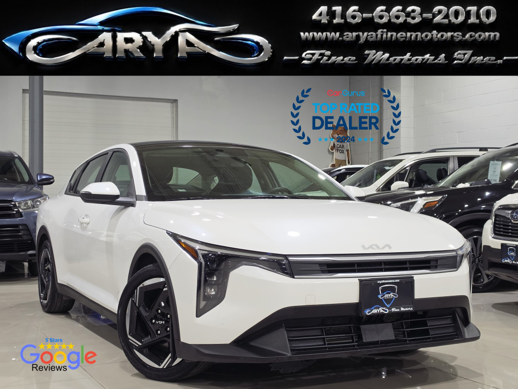 White 2025 Kia K4 Sedan Front-Wheel Drive Automatic