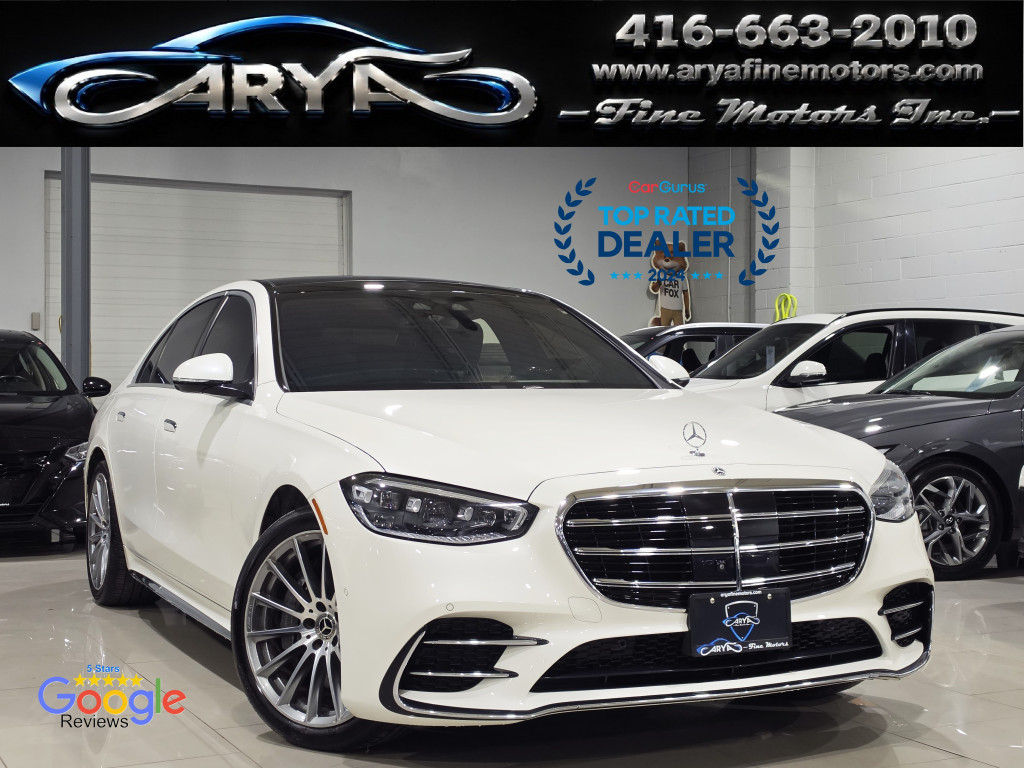 White 2021 Mercedes-Benz S-Class Sedan All-Wheel Drive Automatic