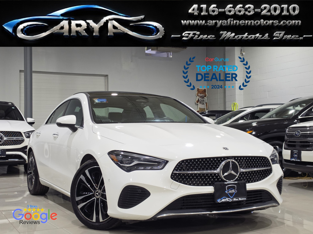 White 2025 Mercedes-Benz CLA Coupe All-Wheel Drive Automatic
