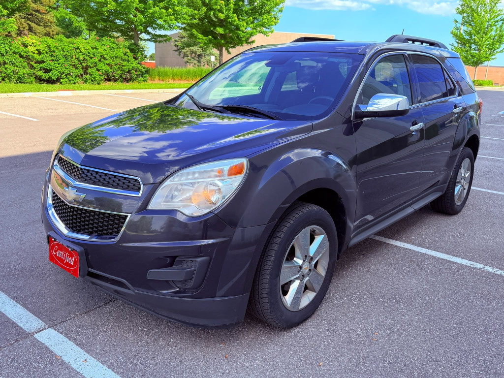 Gray 2015 Chevrolet Equinox 1LT FWD SUV / Crossover Front-Wheel Drive Automatic