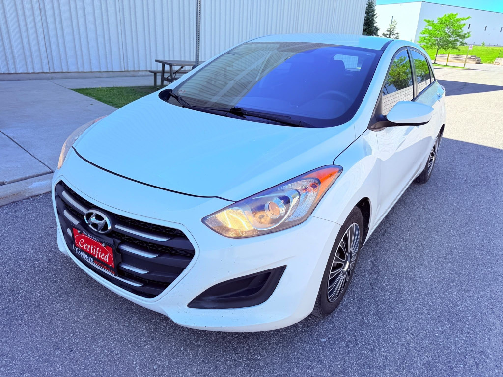 White 2016 Hyundai Elantra GT GL FWD Hatchback Automatic