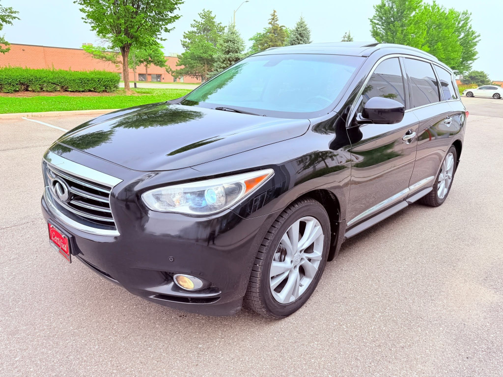 Black 2013 INFINITI JX35 SUV / Crossover All-Wheel Drive Automatic