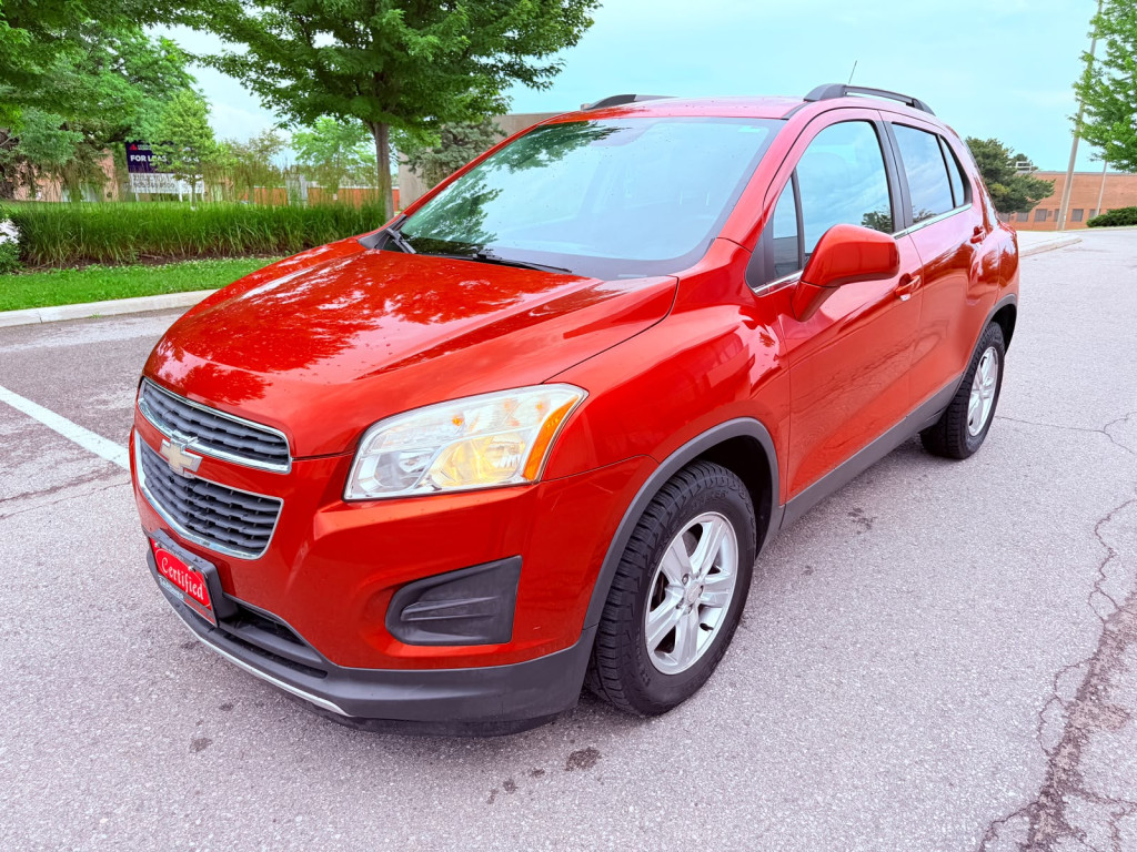 Orange 2014 Chevrolet Trax SUV / Crossover Automatic