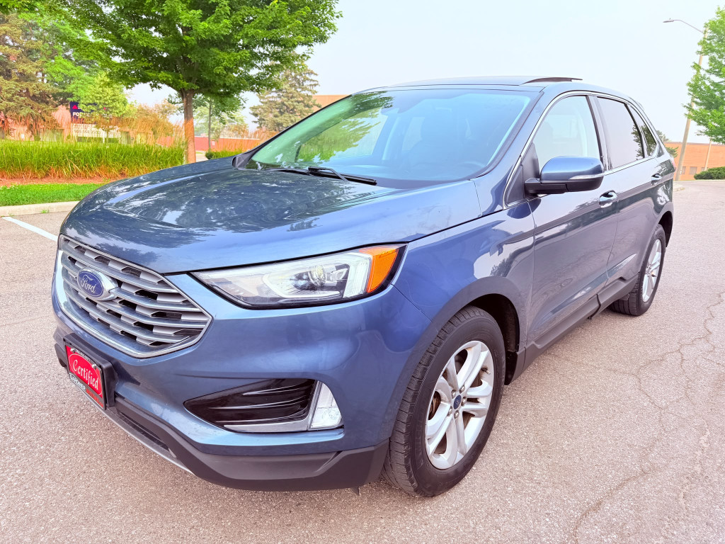 Blue 2019 Ford Edge SUV / Crossover All-Wheel Drive Automatic