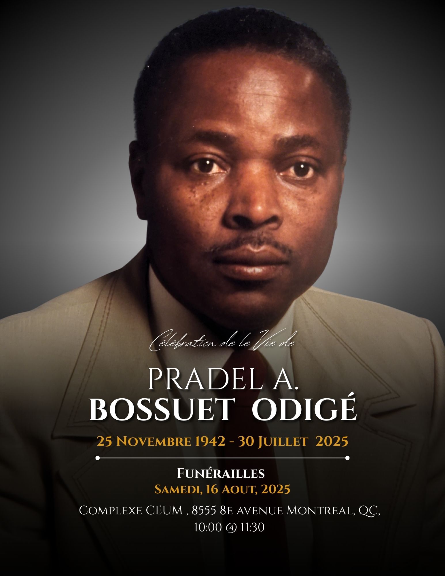 Photo de Pradel A. Bossuet  Odigé