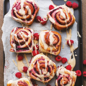 Brioche framboises et érable 4,50$