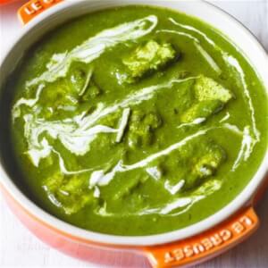 Palak Paneer (ou Palak Tofu)