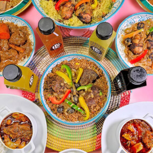 Thiebou guinar ( riz au poulet)