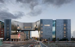 Studio Bell. Winner of Architecture Award and Steel Edge Award. Photo: Jeremy Bittermann.