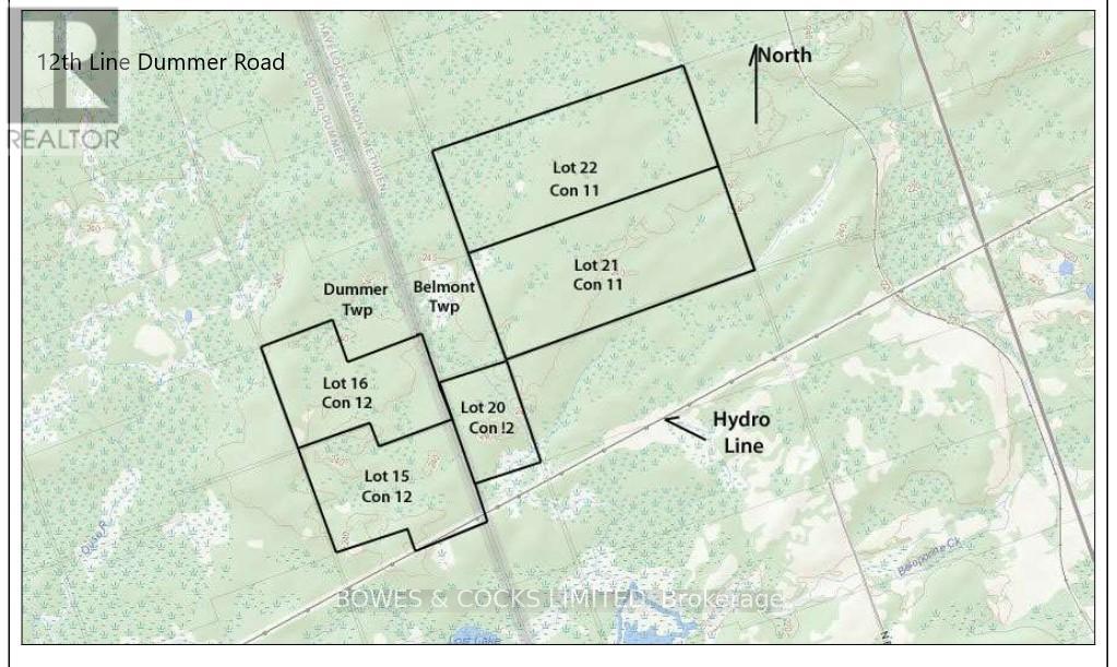 00 12th Line Dummer Road, DouroDummer, ON Land for Sale 2.3M