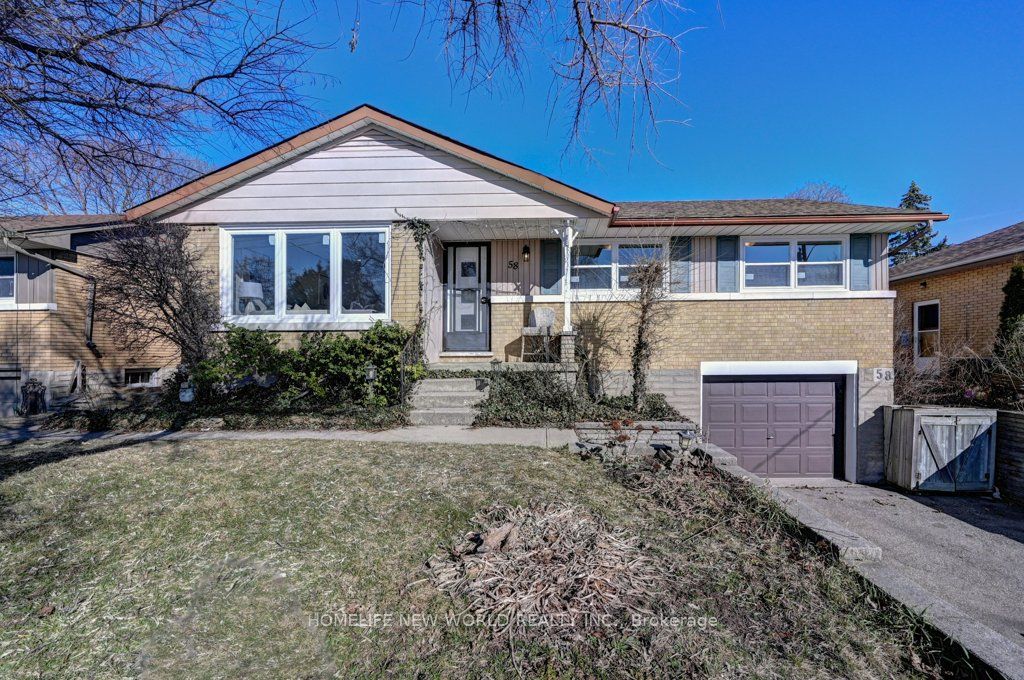 58 Bluevale St N, Waterloo, ON Detached BungalowRaised for Sale