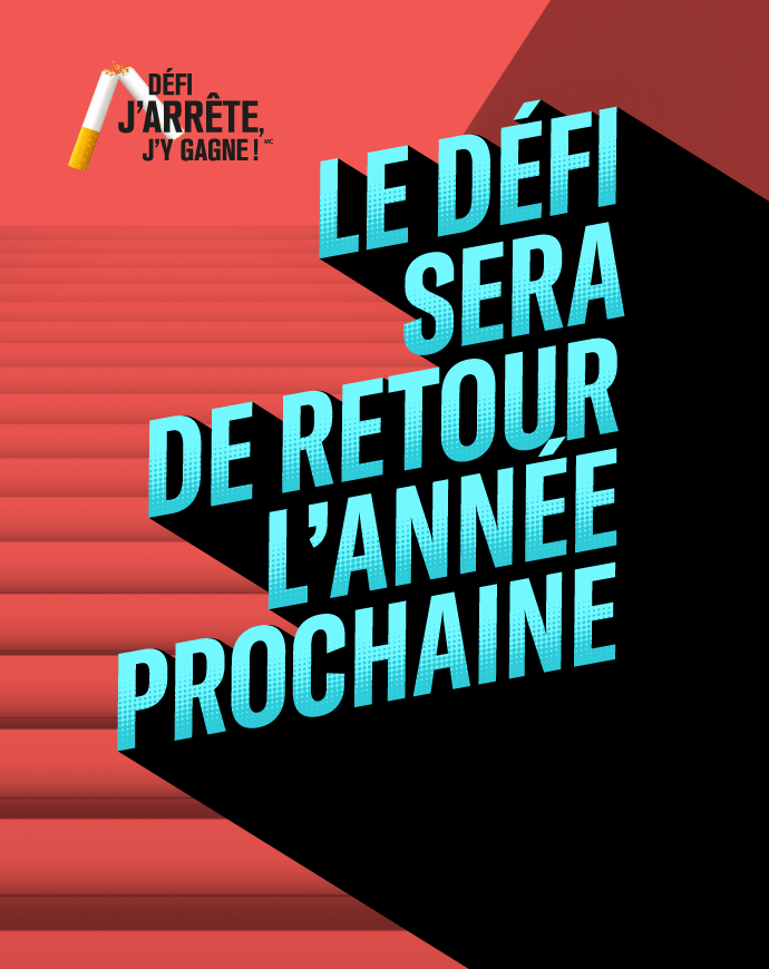 Défi J'arrête, j'y gagne! Défi J'arrête, j'y gagne!