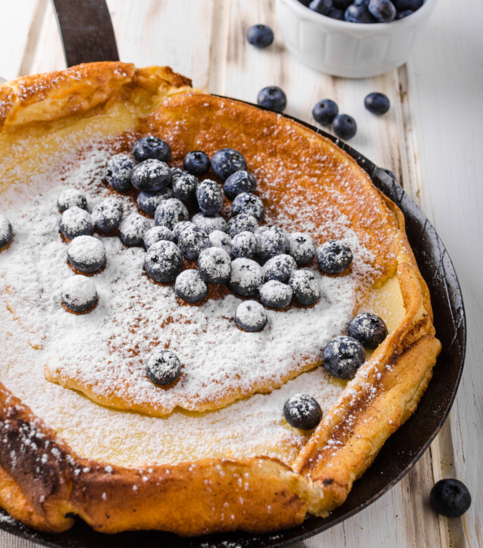 Crêpe soufflée à partager