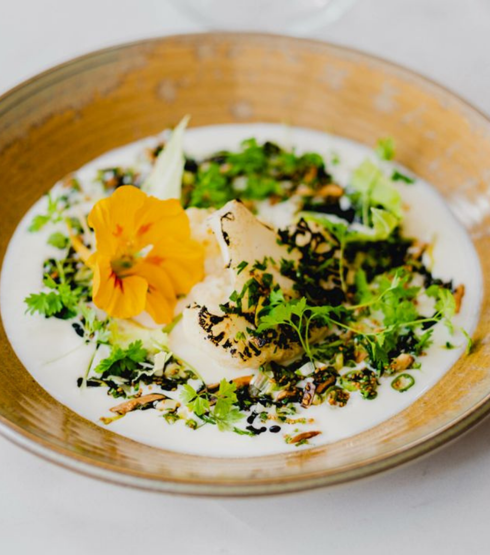 Recette de chou-fleur au lait d’amande d'Émeline Péro