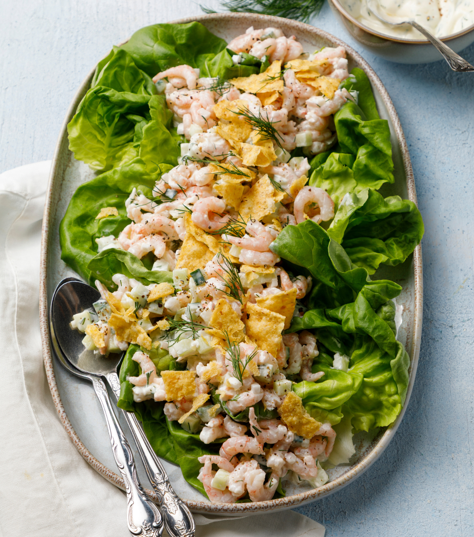 Salade de crevettes nordiques