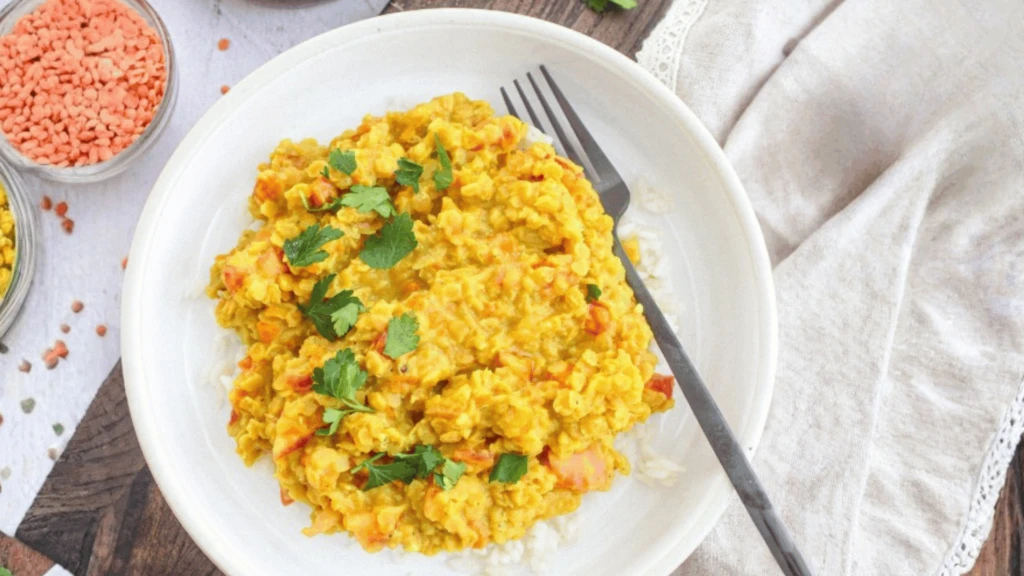Dhal aux lentilles corail youtube 1